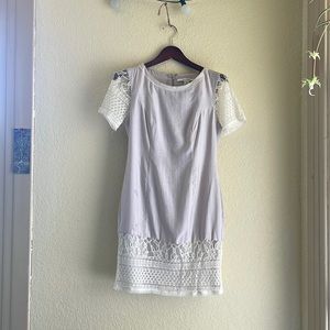 Maxandcleo purple vintage slip dress with lace